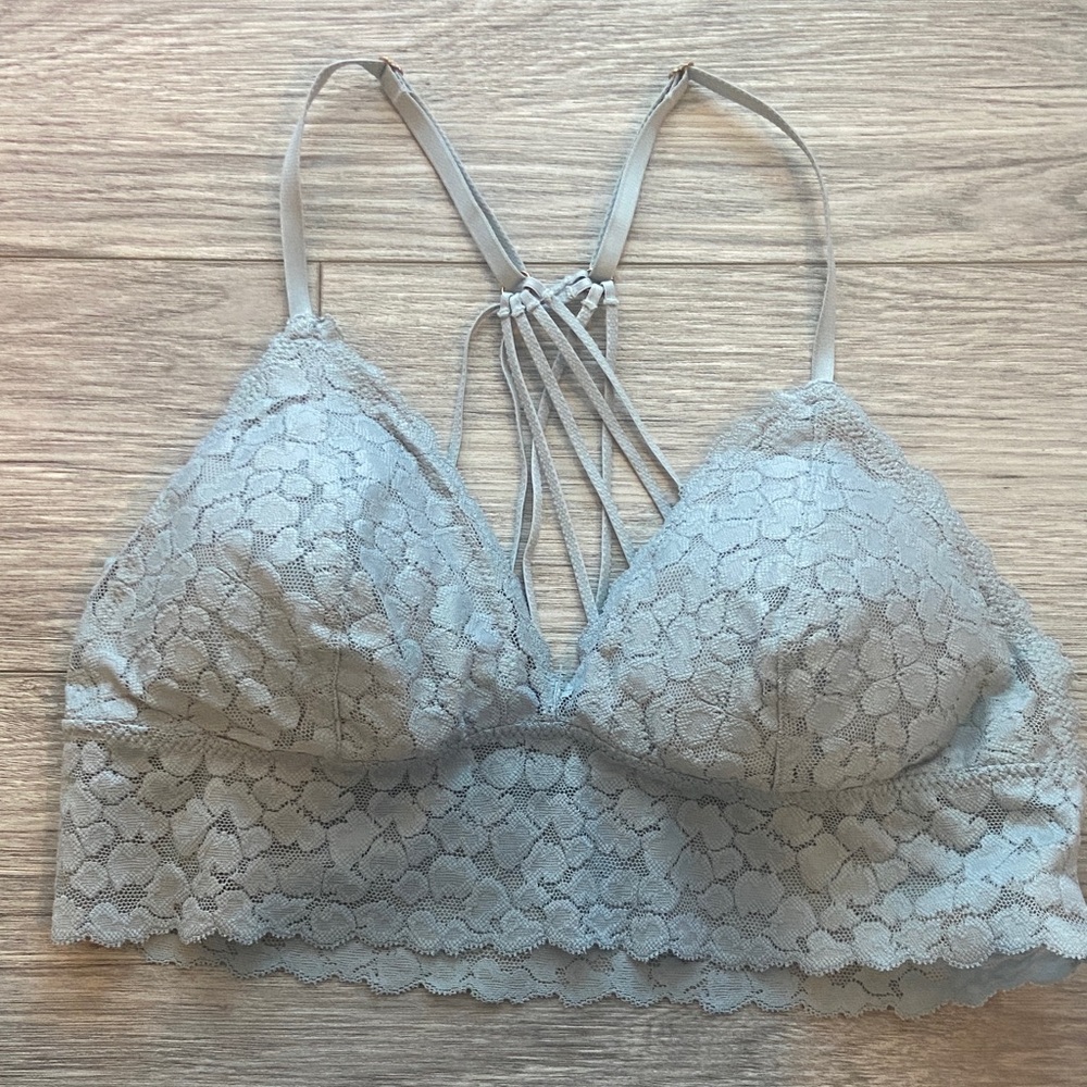 Aerie Lace Bralette with Strappy Back Medium